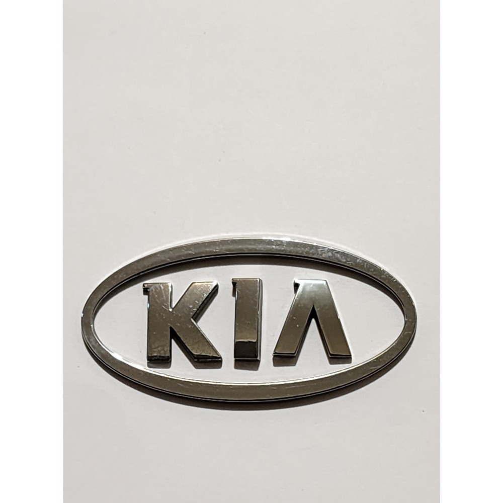 Kia Spectra Sedona AMANTI Emblem Logo Symbol Badge Trunk Lid Rear Chrome OEM